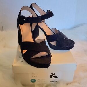 A New Day Women's Black Heels Size 8